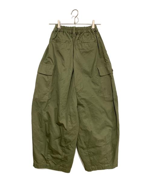 HARVESTY（ハーベスティー）HARVESTY (ハーベスティー) サーカスカーゴパンツ オリーブ サイズ:1の古着・服飾アイテム