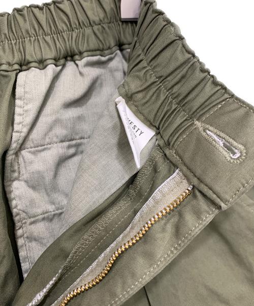 HARVESTY（ハーベスティー）HARVESTY (ハーベスティー) サーカスカーゴパンツ オリーブ サイズ:1の古着・服飾アイテム