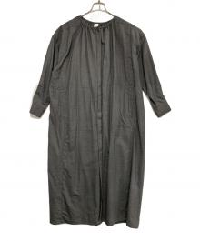 KAGURE（カグレ）の古着「クルーネックワンピース」｜グレー