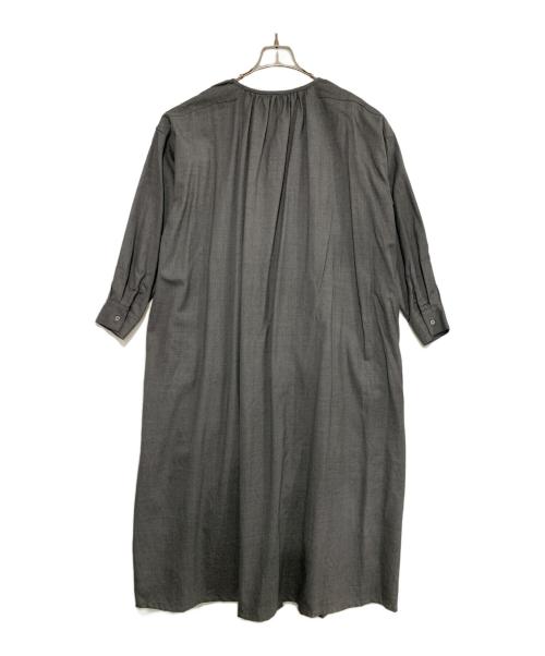 KAGURE（カグレ）kagure (カグレ) クルーネックワンピース グレー サイズ:FREEの古着・服飾アイテム