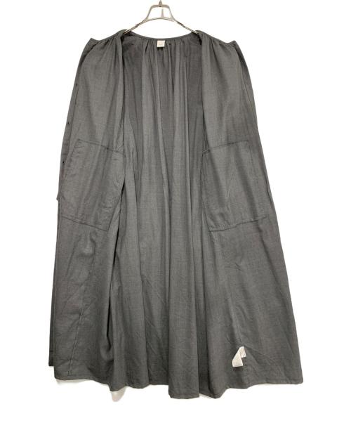 KAGURE（カグレ）kagure (カグレ) クルーネックワンピース グレー サイズ:FREEの古着・服飾アイテム