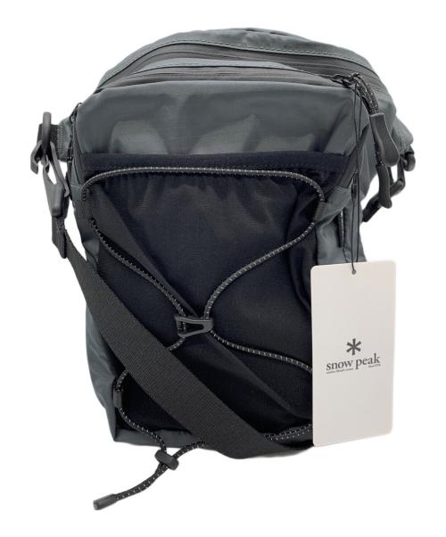 Snow peak（スノーピーク）snow peak (スノーピーク) ショルダーバッグ ブラック 未使用品の古着・服飾アイテム