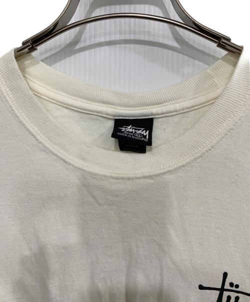stussy（ステューシー）stussy (ステューシー) 半袖カットソー ホワイト サイズ:XLの古着・服飾アイテム