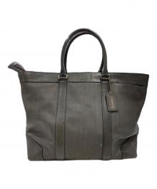 COACH（コーチ）の古着「ブリーカーウィークエンドトートバッグ」｜グレー