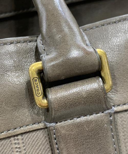 COACH（コーチ）COACH (コーチ) ブリーカーウィークエンドトートバッグ グレーの古着・服飾アイテム