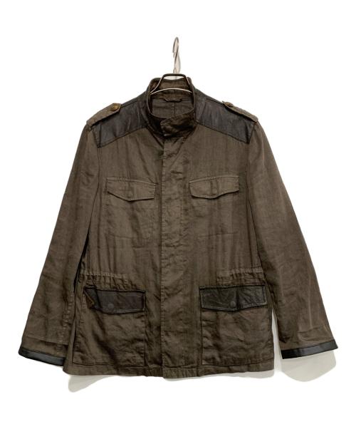 ETRO（エトロ）ETRO (エトロ) シャツジャケット ブラウン サイズ:Mの古着・服飾アイテム