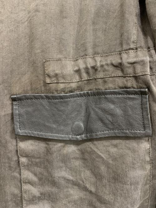 ETRO（エトロ）ETRO (エトロ) シャツジャケット ブラウン サイズ:Mの古着・服飾アイテム