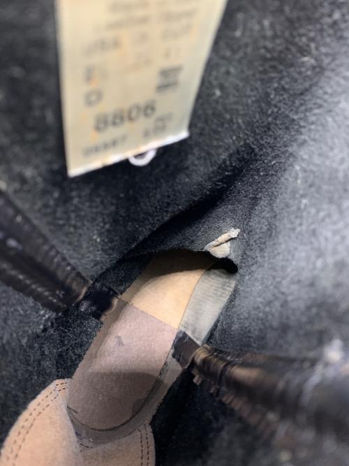 RED WING（レッドウィング）RED WING (レッドウィング) ハーネスリングブーツ ブラック サイズ:USA81/2の古着・服飾アイテム