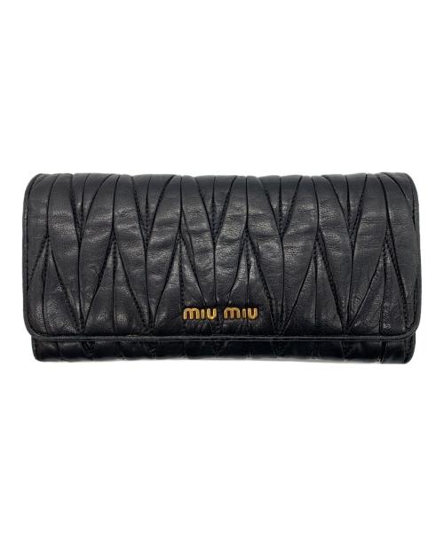 MIU MIU（ミュウミュウ）MIU MIU (ミュウミュウ) 長財布の古着・服飾アイテム