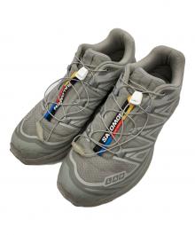 SALOMON（サロモン）の古着「シューズ」｜ライトグレー