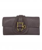 TOFF&LOADSTONEトフアンドロードストーン）の古着「長財布」｜グレー