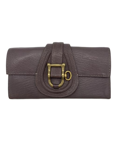 TOFF&LOADSTONE（トフアンドロードストーン）TOFF&LOADSTONE (トフアンドロードストーン) 長財布 グレーの古着・服飾アイテム