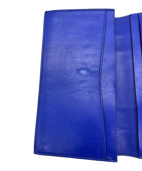 BVLGARI（ブルガリ）BVLGARI (ブルガリ) 長財布 ブルーの古着・服飾アイテム