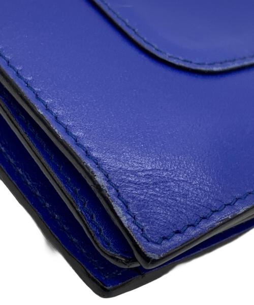 BVLGARI（ブルガリ）BVLGARI (ブルガリ) 長財布 ブルーの古着・服飾アイテム