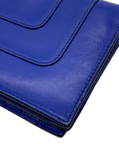 BVLGARI（ブルガリ）BVLGARI (ブルガリ) 長財布 ブルーの古着・服飾アイテム