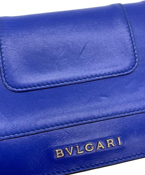 BVLGARI（ブルガリ）BVLGARI (ブルガリ) 長財布 ブルーの古着・服飾アイテム