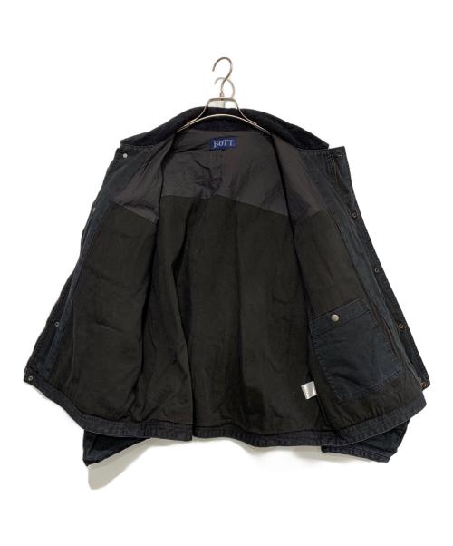 BoTT（ボット）BoTT (ボット) Canvas Work Jacket ブラック サイズ:XLの古着・服飾アイテム