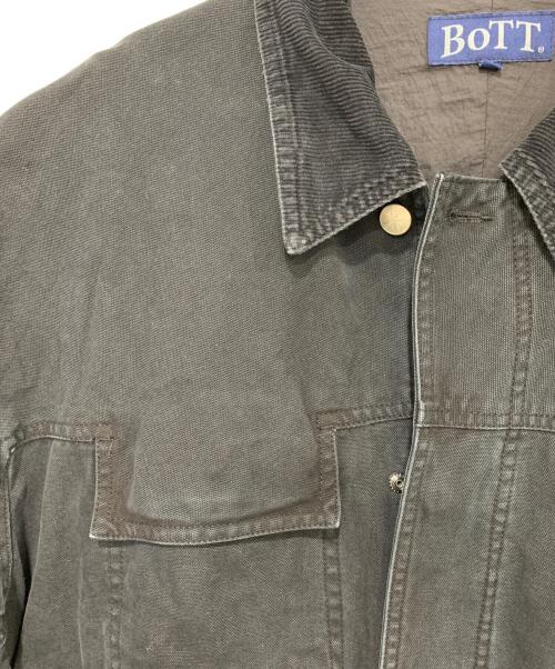 BoTT（ボット）BoTT (ボット) Canvas Work Jacket ブラック サイズ:XLの古着・服飾アイテム