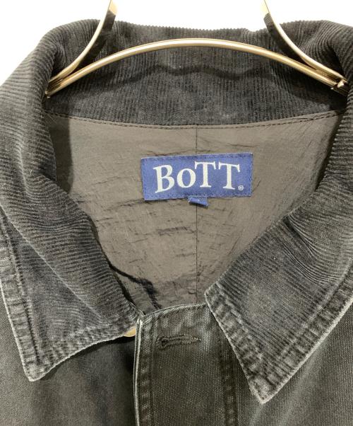 BoTT（ボット）BoTT (ボット) Canvas Work Jacket ブラック サイズ:XLの古着・服飾アイテム