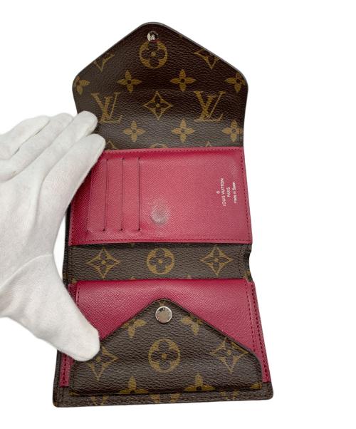LOUIS VUITTON（ルイ ヴィトン）LOUIS VUITTON (ルイ ヴィトン) 3つ折り財布 フューシャの古着・服飾アイテム