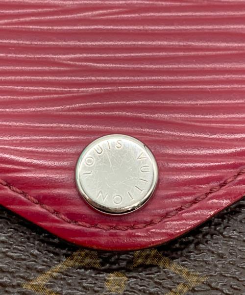 LOUIS VUITTON（ルイ ヴィトン）LOUIS VUITTON (ルイ ヴィトン) 3つ折り財布 フューシャの古着・服飾アイテム
