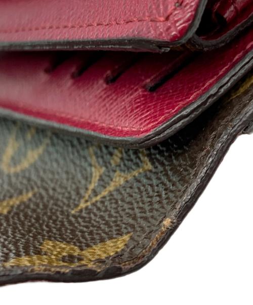 LOUIS VUITTON（ルイ ヴィトン）LOUIS VUITTON (ルイ ヴィトン) 3つ折り財布 フューシャの古着・服飾アイテム