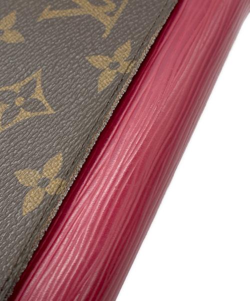 LOUIS VUITTON（ルイ ヴィトン）LOUIS VUITTON (ルイ ヴィトン) 3つ折り財布 フューシャの古着・服飾アイテム