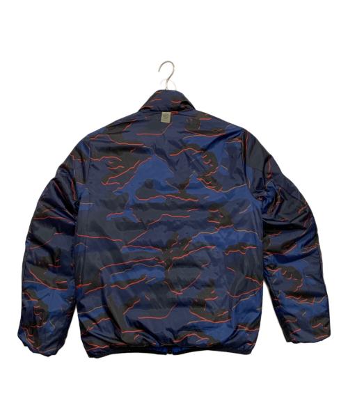 COACH（コーチ）COACH (コーチ) リバーシブルダウンジャケット ブルー サイズ:-の古着・服飾アイテム