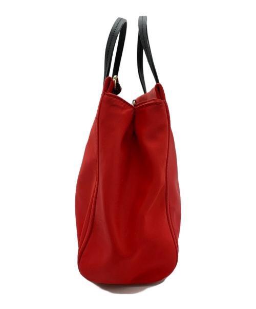 Kate Spade（ケイトスペード）Kate Spade (ケイトスペード) 2WAYバッグ レッドの古着・服飾アイテム