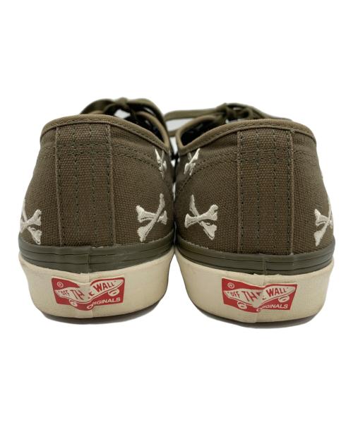VANS×WTAPS（バンズ × ダブルタップス）VANS×WTAPS (バンズ × ダブルタップス) ローカットスニーカー オリーブ サイズ:28.5㎝の古着・服飾アイテム