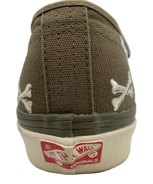 VANS×WTAPS（バンズ × ダブルタップス）VANS×WTAPS (バンズ × ダブルタップス) ローカットスニーカー オリーブ サイズ:28.5㎝の古着・服飾アイテム