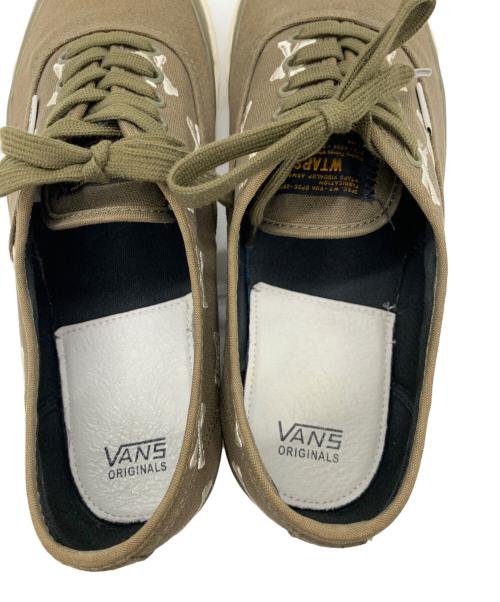 VANS×WTAPS（バンズ × ダブルタップス）VANS×WTAPS (バンズ × ダブルタップス) ローカットスニーカー オリーブ サイズ:28.5㎝の古着・服飾アイテム