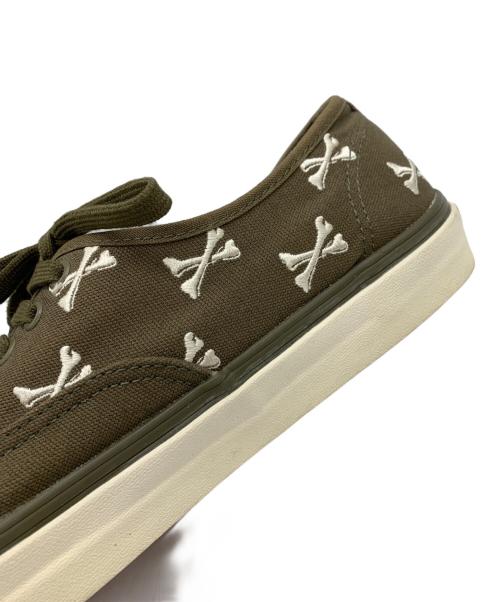 VANS×WTAPS（バンズ × ダブルタップス）VANS×WTAPS (バンズ × ダブルタップス) ローカットスニーカー オリーブ サイズ:28.5㎝の古着・服飾アイテム