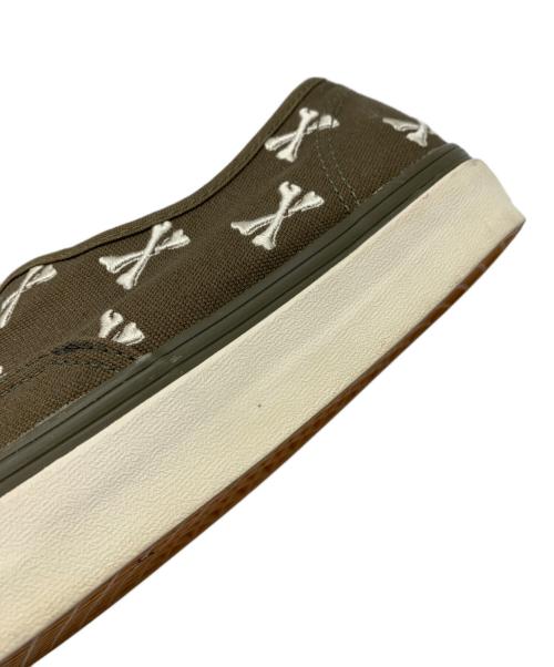 VANS×WTAPS（バンズ × ダブルタップス）VANS×WTAPS (バンズ × ダブルタップス) ローカットスニーカー オリーブ サイズ:28.5㎝の古着・服飾アイテム