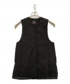 formeフォルメ）の古着「インナーダウンベスト」｜ブラック