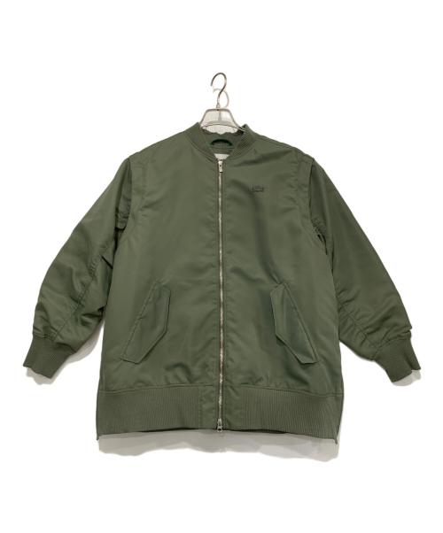 LACOSTE（ラコステ）LACOSTE (ラコステ) ジップアップジャケット グリーン サイズ:36の古着・服飾アイテム
