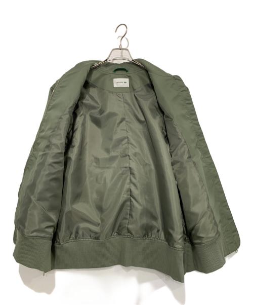 LACOSTE（ラコステ）LACOSTE (ラコステ) ジップアップジャケット グリーン サイズ:36の古着・服飾アイテム
