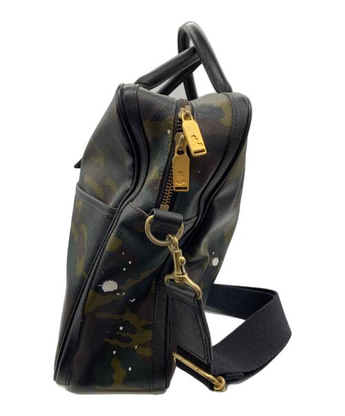 Gentil Bandit（ジャンティバンティ）gentil bandit (ジャンティバンティ) ブリーフケース オリーブの古着・服飾アイテム