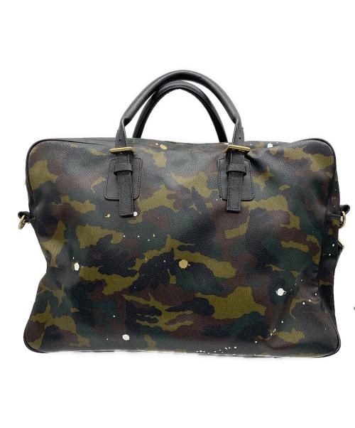 Gentil Bandit（ジャンティバンティ）gentil bandit (ジャンティバンティ) ブリーフケース オリーブの古着・服飾アイテム