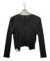 PLEATS PLEASE（プリーツプリーズ）の古着「薄手カーディガン」｜ブラック