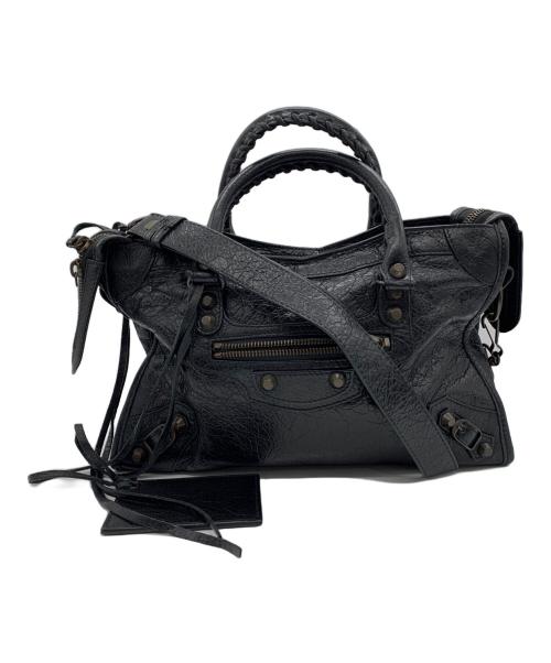 BALENCIAGA（バレンシアガ）BALENCIAGA (バレンシアガ) 2WAYバッグ ブラックの古着・服飾アイテム