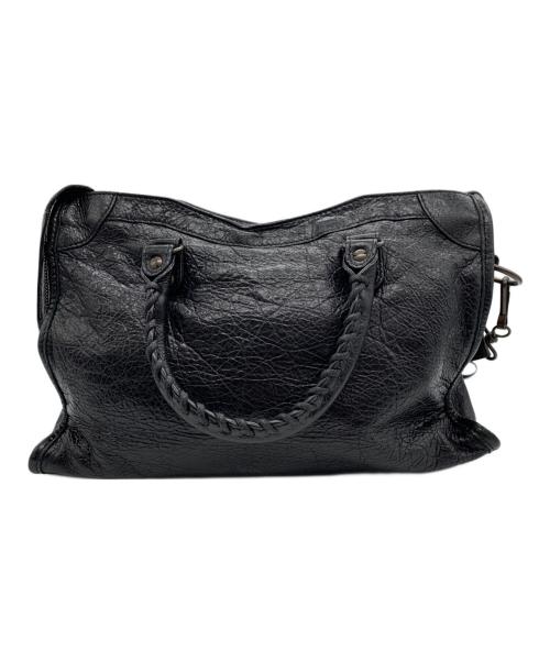 BALENCIAGA（バレンシアガ）BALENCIAGA (バレンシアガ) 2WAYバッグ ブラックの古着・服飾アイテム