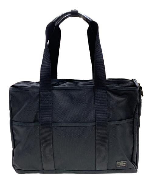 PORTER（ポーター）PORTER (ポーター) 2WAYバッグ ブラックの古着・服飾アイテム