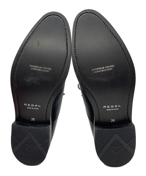 REGAL（リーガル）REGAL (リーガル) レースアップシューズ ブラック サイズ:26cmの古着・服飾アイテム