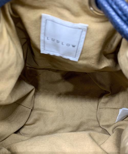 LUDLOW（ラドロー）LUDLOW (ラドロー) 巾着バッグ ベージュの古着・服飾アイテム