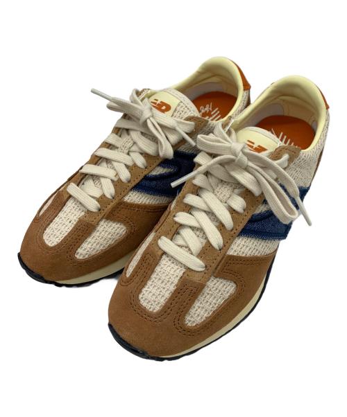 NEW BALANCE（ニューバランス）NEW BALANCE (ニューバランス) ローカットスニーカー ブラウン サイズ:23の古着・服飾アイテム
