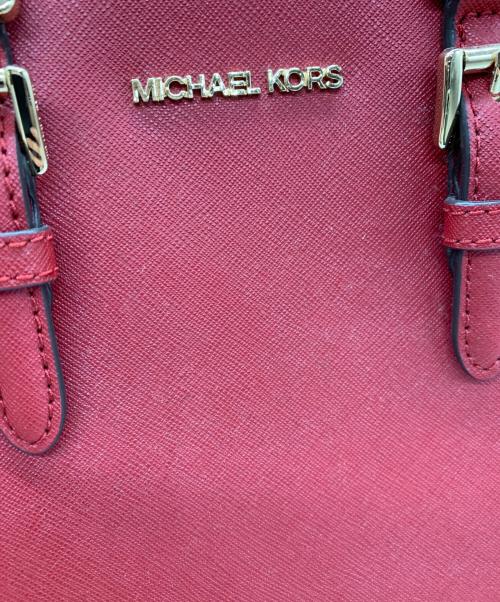 MICHAEL KORS（マイケル・コース）MICHAEL KORS (マイケル・コース) 2WAYバッグ レッドの古着・服飾アイテム