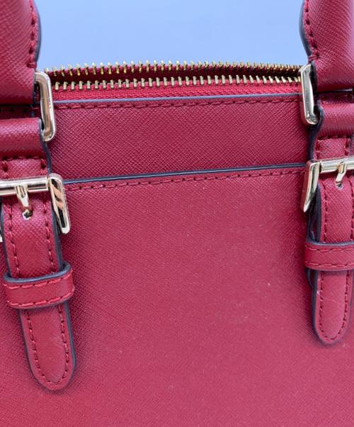 MICHAEL KORS（マイケル・コース）MICHAEL KORS (マイケル・コース) 2WAYバッグ レッドの古着・服飾アイテム