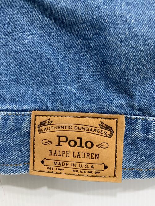 POLO RALPH LAUREN（ポロ・ラルフローレン）POLO RALPH LAUREN (ポロ・ラルフローレン) デニムジャケット インディゴ サイズ:Mの古着・服飾アイテム