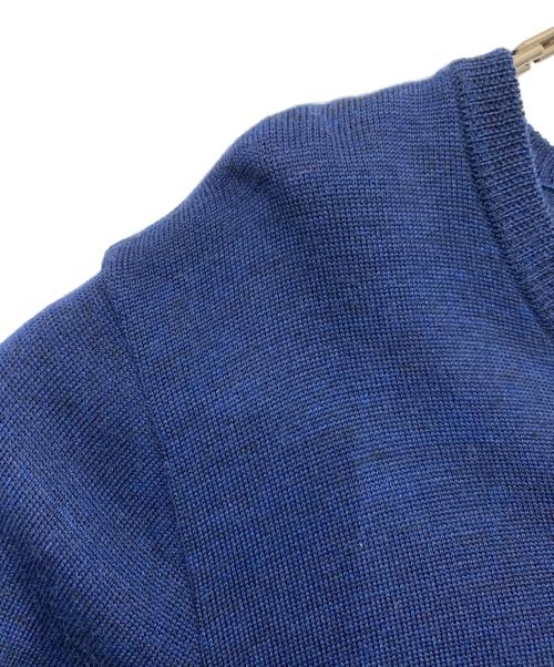 BOUNTY HUNTER（バウンティハンター）BOUNTY HUNTER (バウンティハンター) 薄手ニット ブルー サイズ:Lの古着・服飾アイテム